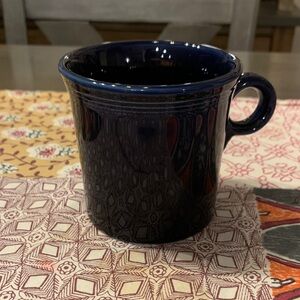 Fiesta Cobalt Blue Ceramic Mug/cup, never used.